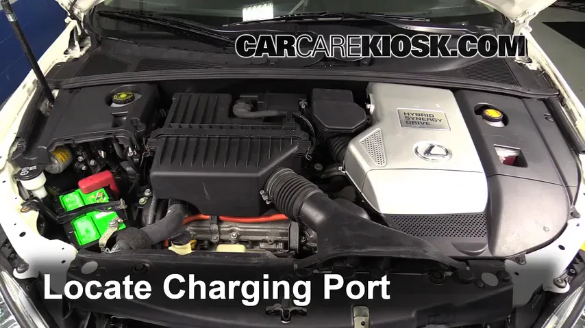 2006 Lexus RX400h 3.3L V6 Air Conditioner Recharge Freon
